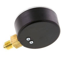0..2.5 Bar (0..36 psi) Pressure Gauge Below Plastic/Brass 63 mm Class 2.5