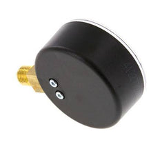 0..2.5 Bar (0..36 psi) Pressure Gauge Below Plastic/Brass 63 mm Class 2.5
