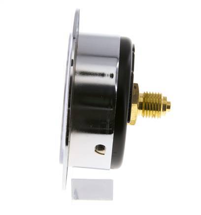 0..400 Bar (0..5802 psi) Panel Mount Pressure Gauge Steel/Brass 63 mm Class 2.5 (Front Panel)