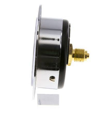 0..400 Bar (0..5802 psi) Panel Mount Pressure Gauge Steel/Brass 63 mm Class 2.5 (Front Panel)