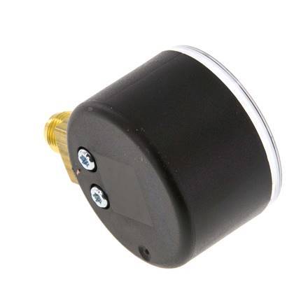 0..4 Bar (0..58 psi) Pressure Gauge Below Plastic/Brass 40 mm Class 2.5