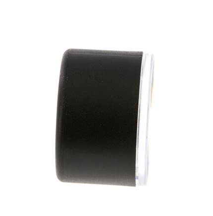 0..4 Bar (0..58 psi) Pressure Gauge Below Plastic/Brass 40 mm Class 2.5