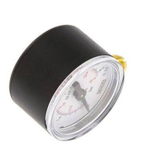 0..4 Bar (0..58 psi) Pressure Gauge Below Plastic/Brass 40 mm Class 2.5