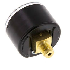 0..4 Bar (0..58 psi) Pressure Gauge Rear Steel/Brass 40 mm Class 1.6