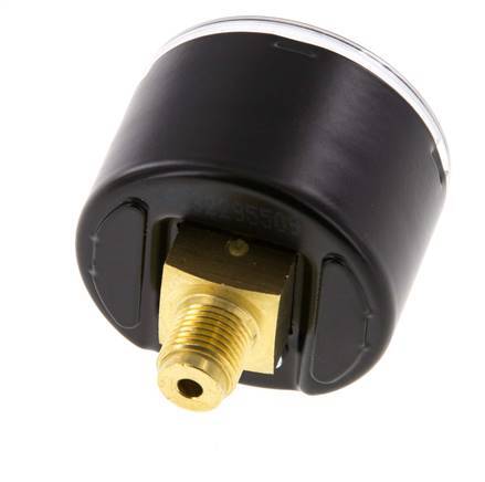 0..4 Bar (0..58 psi) Pressure Gauge Rear Steel/Brass 40 mm Class 1.6