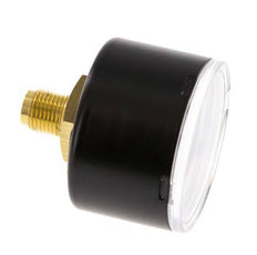 0..4 Bar (0..58 psi) Pressure Gauge Rear Steel/Brass 40 mm Class 1.6