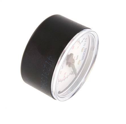 0..4 Bar (0..58 psi) Pressure Gauge Below Plastic/Brass 50 mm Class 2.5