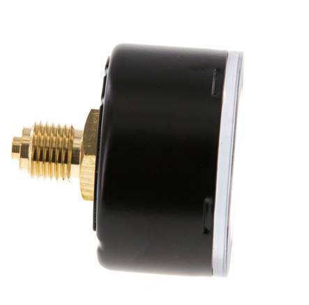 0..4 Bar (0..58 psi) Pressure Gauge Rear Steel/Brass 50 mm Class 1.6