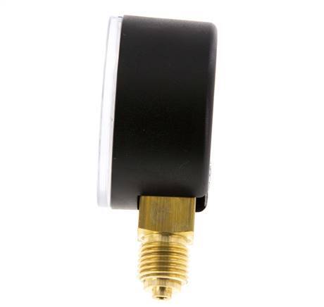 0..60 Bar (0..870 psi) Pressure Gauge Below Plastic/Brass 50 mm Class 2.5