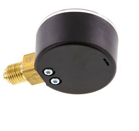 0..60 Bar (0..870 psi) Pressure Gauge Below Plastic/Brass 50 mm Class 2.5