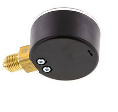 0..60 Bar (0..870 psi) Pressure Gauge Below Plastic/Brass 50 mm Class 2.5