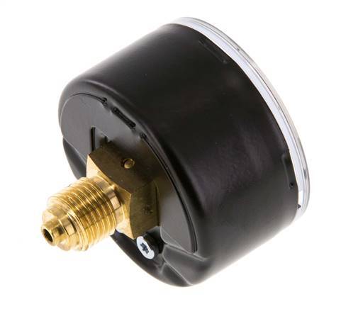 0..60 Bar (0..870 psi) Pressure Gauge Rear Steel/Brass 50 mm Class 1.6