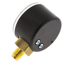 0..6 Bar (0..87 psi) Pressure Gauge Below Plastic/Brass 40 mm Class 2.5