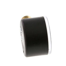0..6 Bar Pressure Gauge Below Plastic/Brass 40 mm Class 2.5