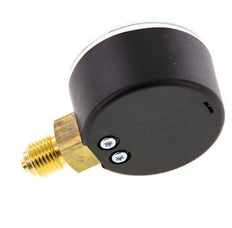 0..6 Bar (0..87 psi) Pressure Gauge Below Plastic/Brass 50 mm Class 2.5