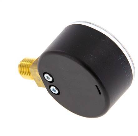 0..6 Bar (0..87 psi) Pressure Gauge Below Plastic/Brass 50 mm Class 2.5