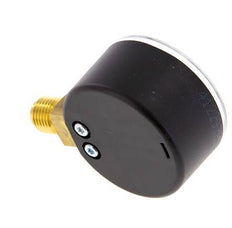 0..6 Bar (0..87 psi) Pressure Gauge Below Plastic/Brass 50 mm Class 2.5