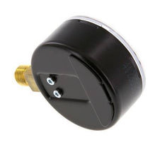 0..6 Bar (0..87 psi) Pressure Gauge Below Steel/Brass 63 mm Class 1.6