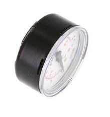 0..6 Bar (0..87 psi) Pressure Gauge Below Steel/Brass 63 mm Class 1.6