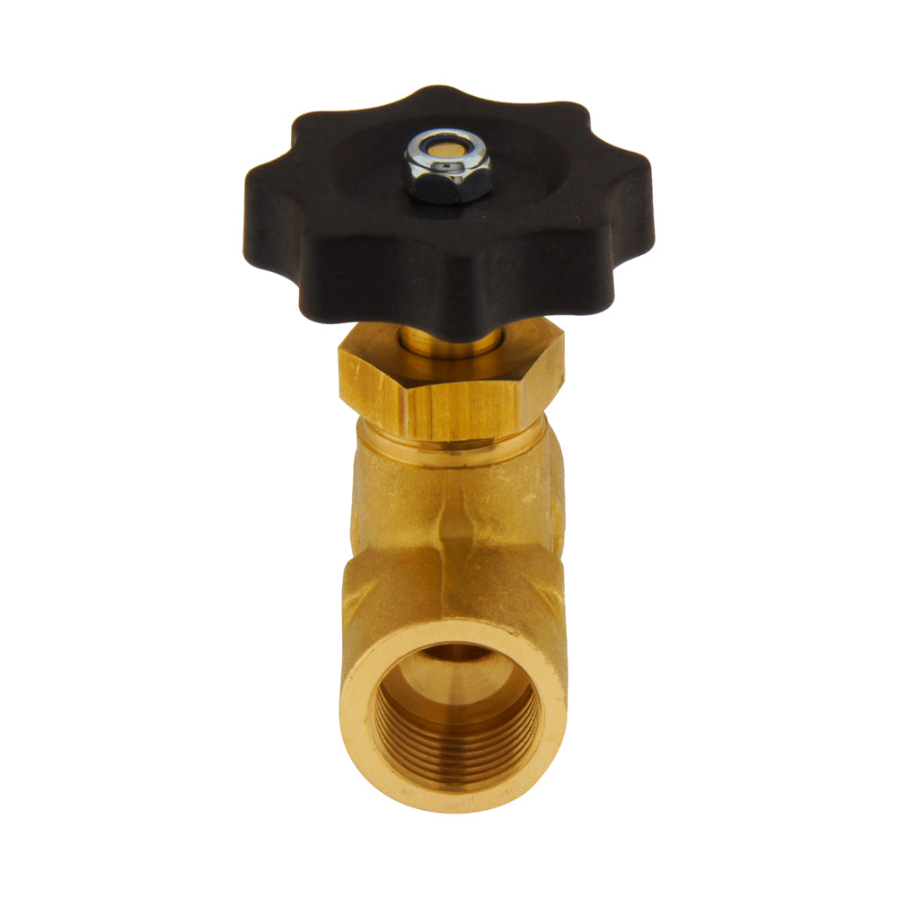 G1'' Brass Needle Valve PTFE 100 bar - NLB