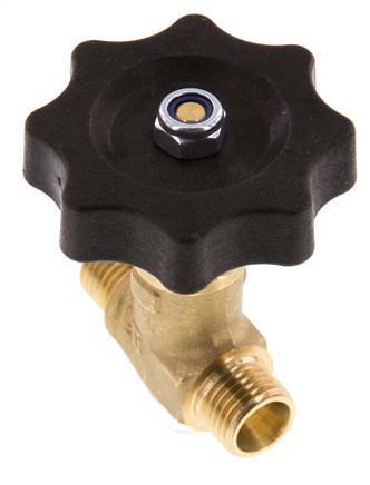 G1/4'' Male Brass Needle Valve NBR 40 bar - NLB