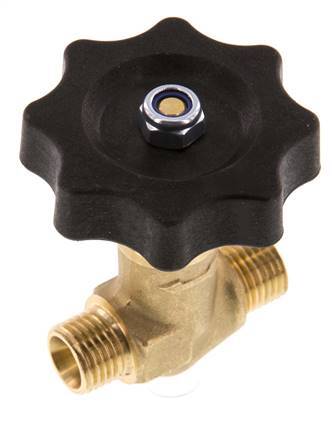 G1/4'' Male Brass Needle Valve NBR 40 bar - NLB