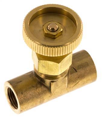 G1/8'' Brass Needle Valve NBR 15 bar - NLB