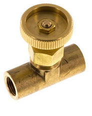 G1/8'' Brass Needle Valve NBR 15 bar - NLB
