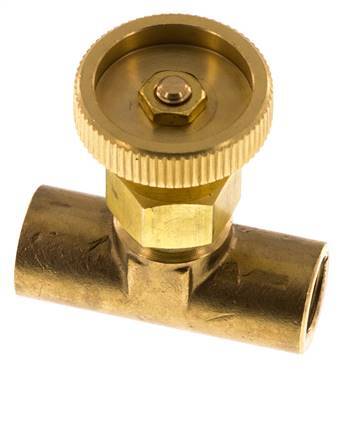 G1/8'' Brass Needle Valve NBR 15 bar - NLB