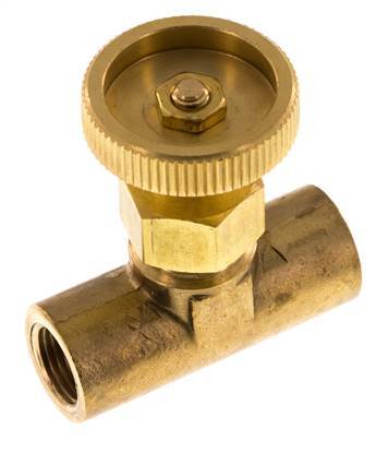 G1/8'' Brass Needle Valve NBR 15 bar - NLB