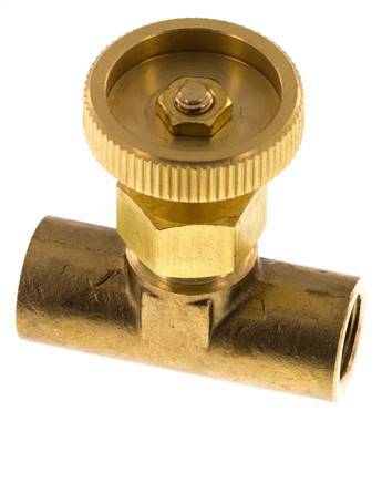 G1/8'' Brass Needle Valve NBR 15 bar - NLB