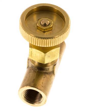 G1/8'' Brass Needle Valve NBR 15 bar - NLB