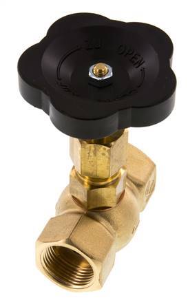 G3/4'' Brass Needle Valve PTFE 100 bar - NLB