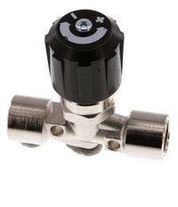 G1/4'' Nickel Plated Brass Needle Valve NBR 18 bar - NLBN