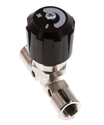 G1/8'' Nickel Plated Brass Needle Valve NBR 18 bar - NLBN