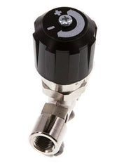 G1/8'' Nickel Plated Brass Needle Valve NBR 18 bar - NLBN
