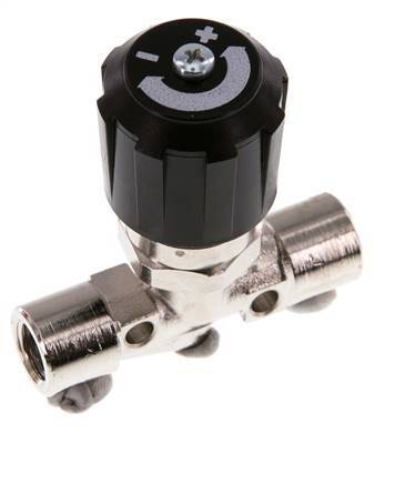 G1/8'' Nickel Plated Brass Needle Valve NBR 18 bar - NLBN