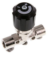 G1/8'' Nickel Plated Brass Needle Valve NBR 18 bar - NLBN
