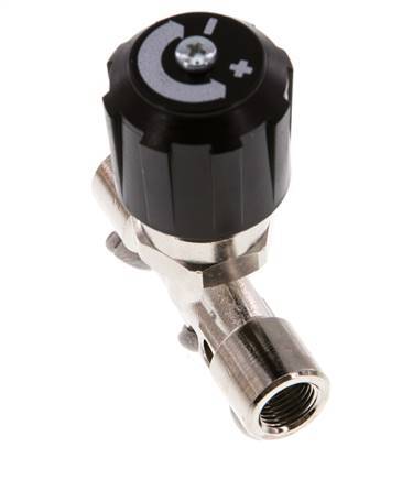 G1/8'' Nickel Plated Brass Needle Valve NBR 18 bar - NLBN