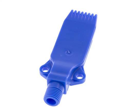 Multi-Channel Fan Nozzle 25mm M 12x1.25 POM