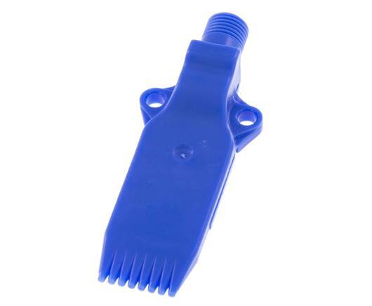 Multi-Channel Fan Nozzle 25mm M 12x1.25 POM