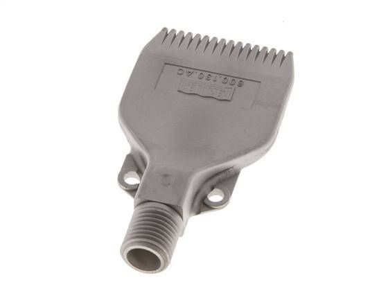 Multi-Channel Fan Nozzle 42mm G 1/4" 1.4404 Stainless Steel