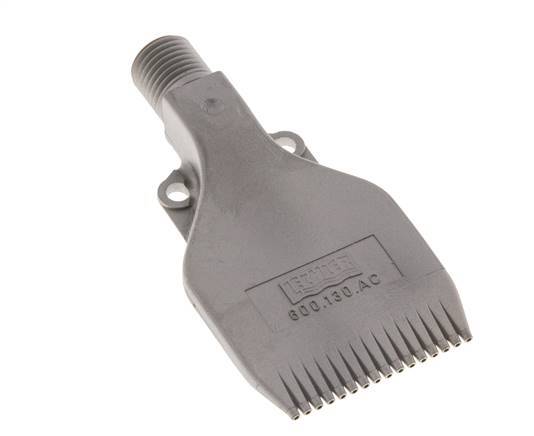 Multi-Channel Fan Nozzle 42mm G 1/4" 1.4404 Stainless Steel