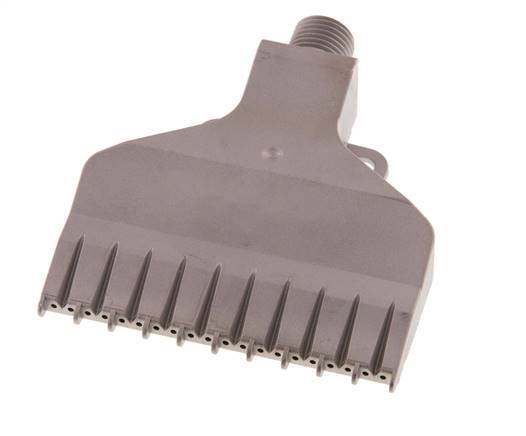 Multi-Channel Fan Nozzle 70mm G 1/4" 1.4404 Stainless Steel