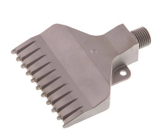 Multi-Channel Fan Nozzle 70mm G 1/4" 1.4404 Stainless Steel