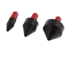 Rubber Nozzles Set 14, 25 And 34mm For CEJN Air Blow Gun