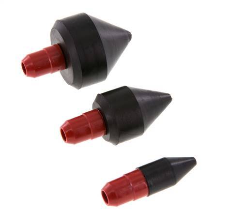 Rubber Nozzles Set 14, 25 And 34mm For CEJN Air Blow Gun