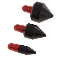 Rubber Nozzles Set 14, 25 And 34mm For CEJN Air Blow Gun
