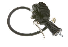 Pistol Grip Uncalibrated Tire Inflator Euro Coupling DN 7.2 12 bar
