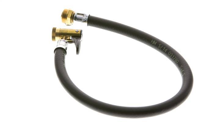 500 mm Filling Hose With Lever Plug G 1/4"/M 20x1 (MT) Rotatable